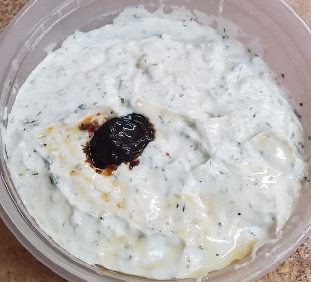 Beet Yogurt Dip.